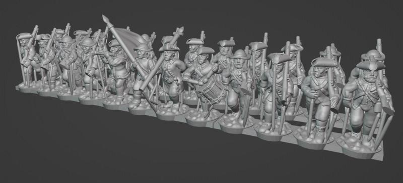 AWI Militia Infantry