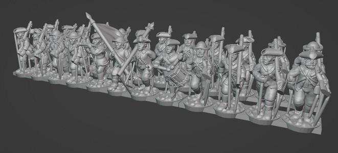 AWI Militia Infantry