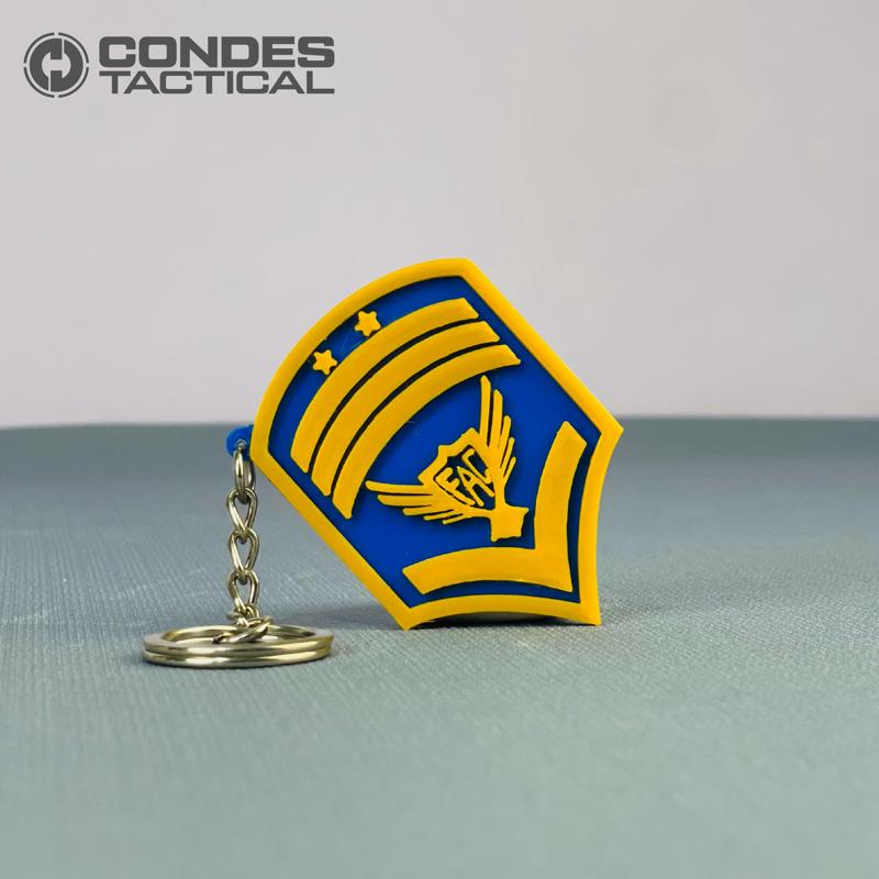 KEY RING (TS) DEPUTY CHIEF TECHNICIAN - COLOMBIAN AIR FORCE.