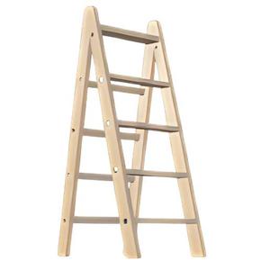 Simple Wooden Step Ladder