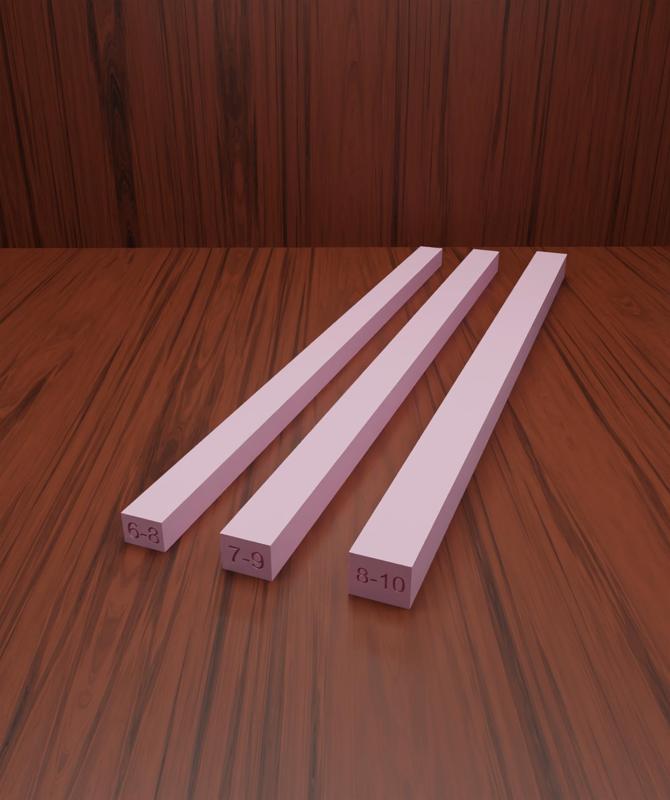 Rods for 6mm to 10mm doughs