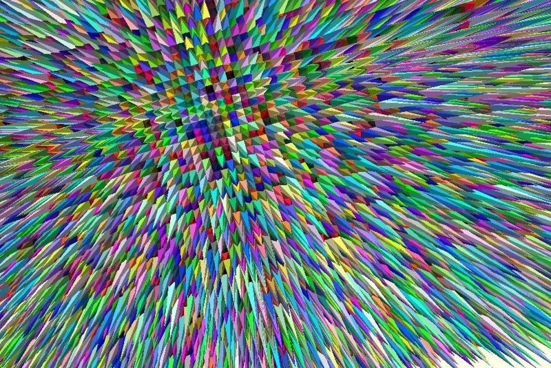 Randomly Generated Field of Spikes