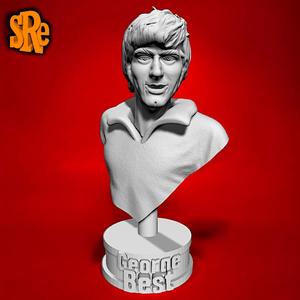 George Best Bust - Manchester United and World Football Icon