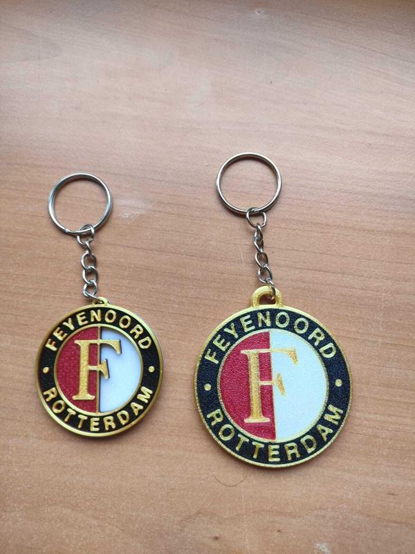 Rotterdam Feyenord Coaster Key Ring