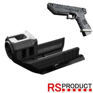 GLOCK G18 G17 Compensator PIT VIPER STYLE MARUI WE ARMORER WORKS WE ARMY ARMAMENT CS6