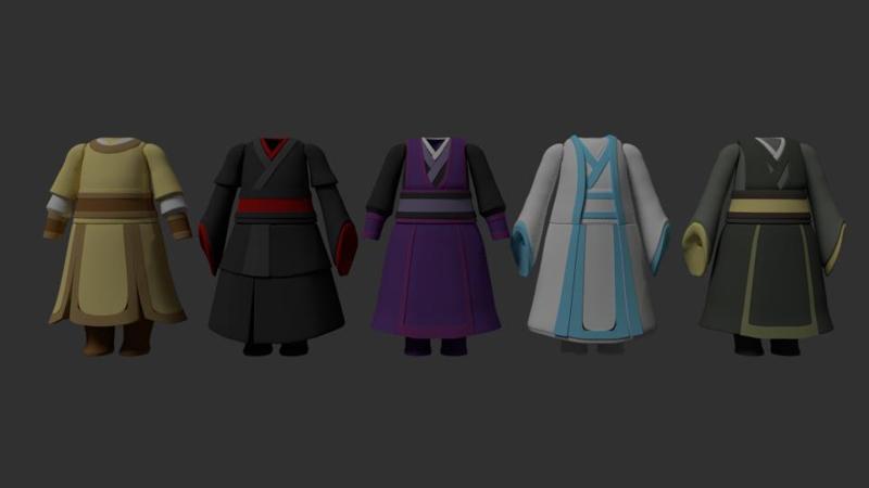 Nendoroid Traditional Asian Clothes Pack