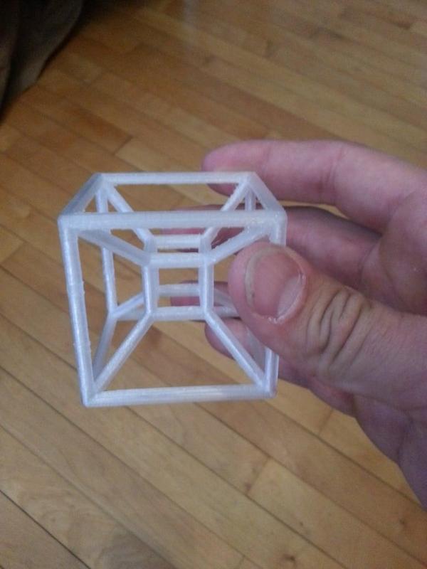 Desktop Tesseract (a.k.a. Hypercube)