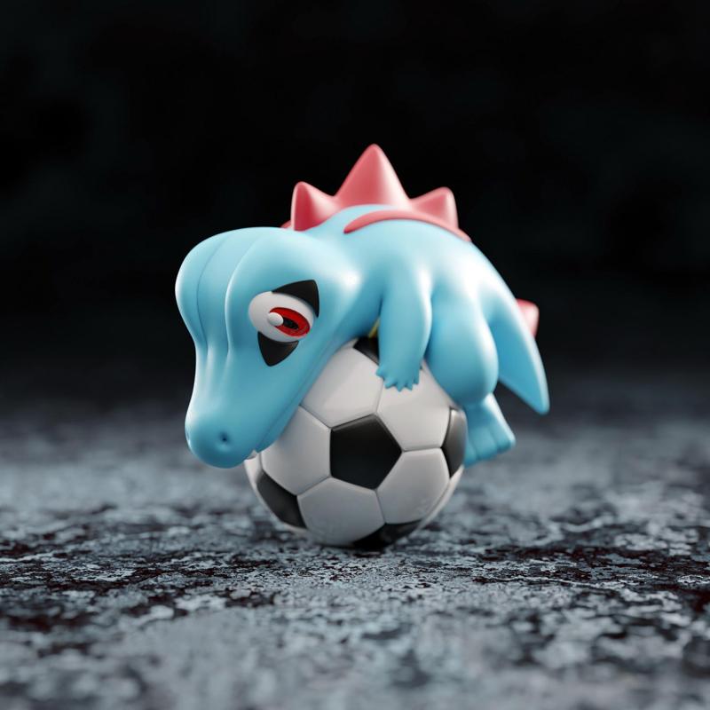 Pokemons - Totodile (Football)
