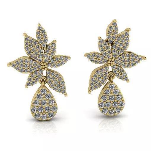 Earrings puset Model 3871