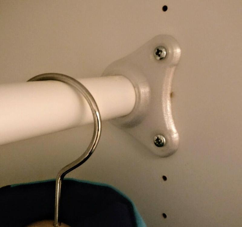 HJÄLPA Clothes Rail Brackets