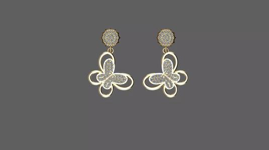 new butterfly Earring