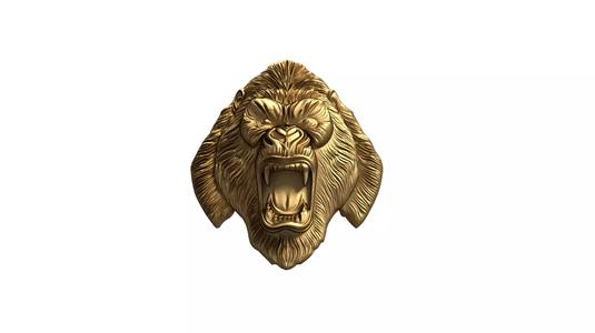 Gorilla pendant-01
