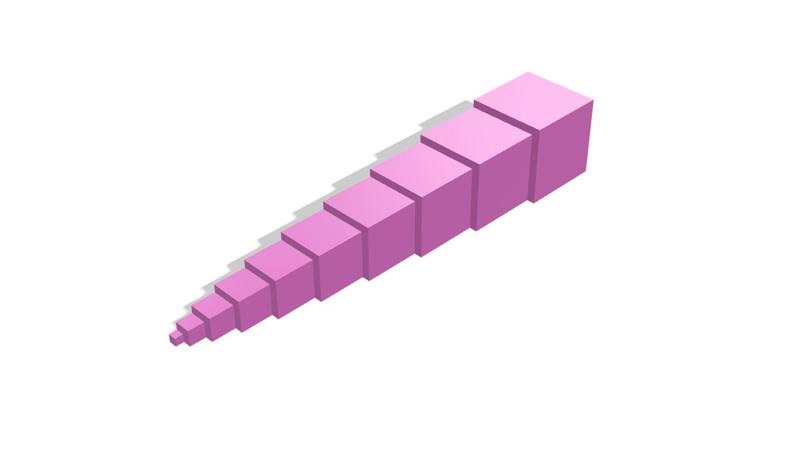 Montessori Pink Tower