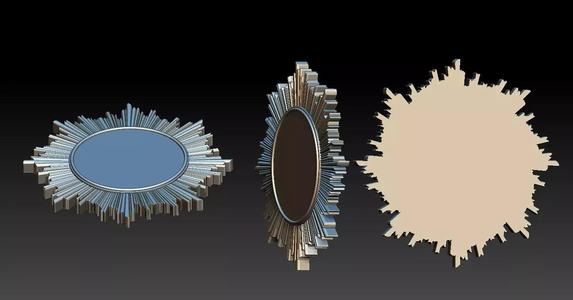 Round shape with beautiful tassels