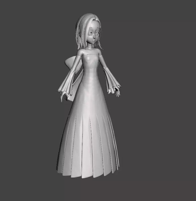Elaine Nanatsu no Taizai 3D Model