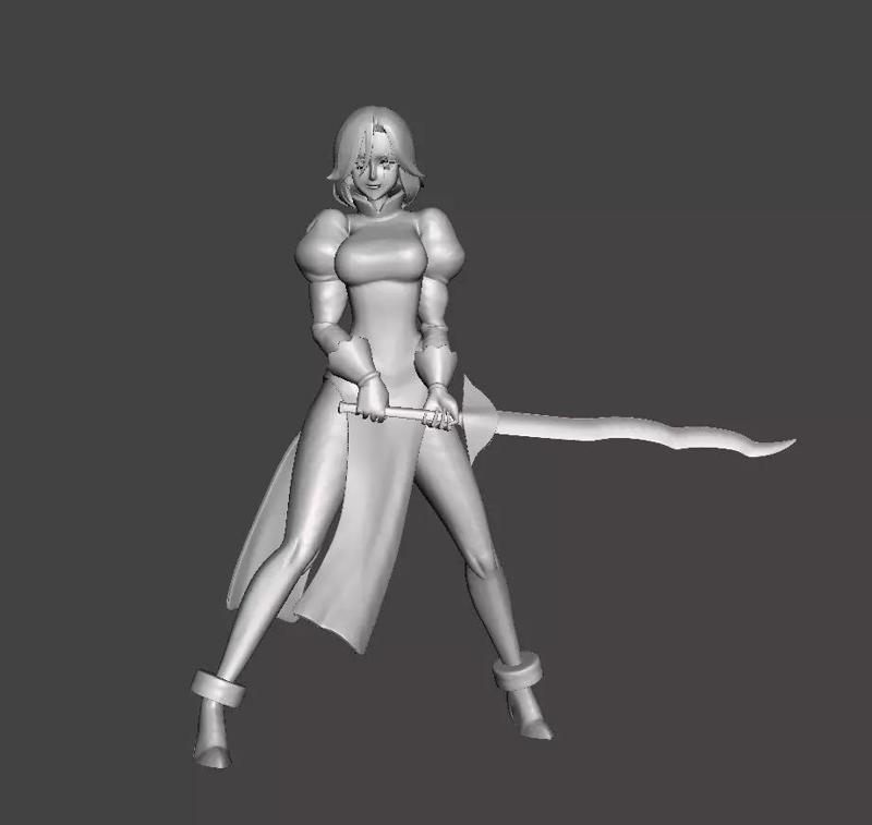 Dawn Roar Jillian 3D Model