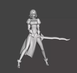 Dawn Roar Jillian 3D Model