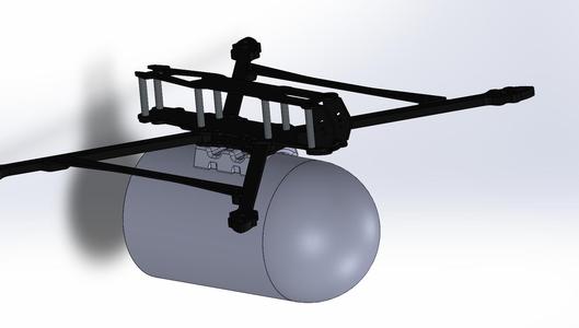 Ammunition Mount (60-120 mm) for FPV Drone Mark 4 (7-10 inch)