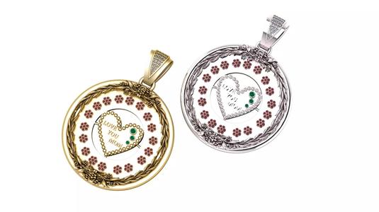 love you mom PENDANT