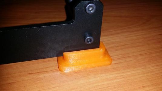 Feet for BQ Prusa Hephestos with extended 20x30 bed