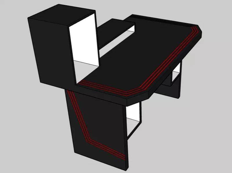 An Original Gaming And Study Table
