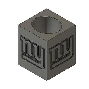 New York Giants Small Tissue Box Cover