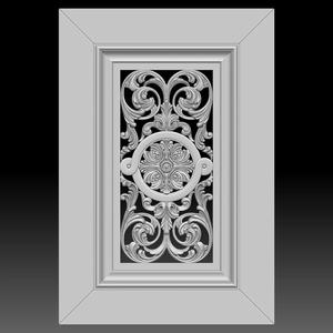 Carved Decorative Wooden Facade for CNC machine