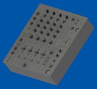 Pioneer DJM 4-channel mixer