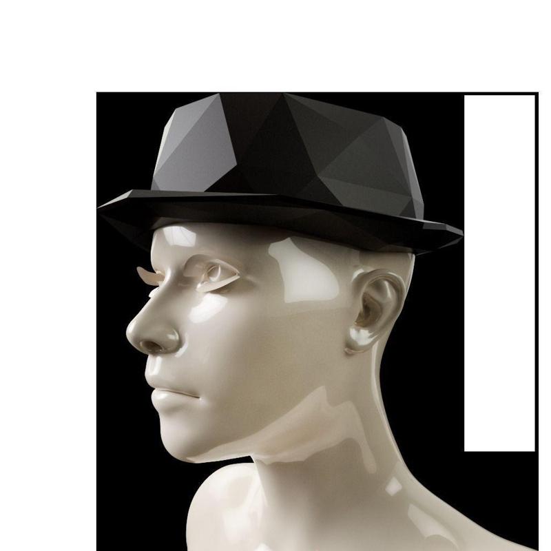 LowPoly Fedora Hat
