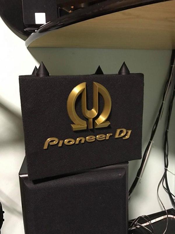 PIONEER emblem and written