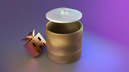 Cylindrical deform container