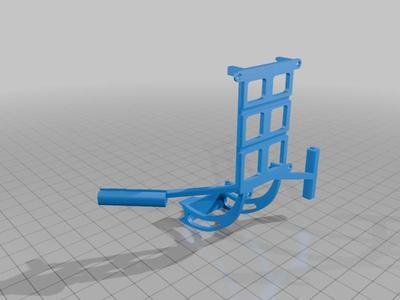 Frsky TD R10 Receiever and Antenna mount