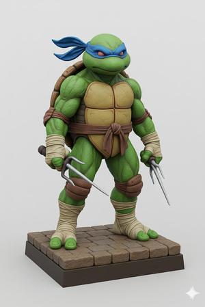 Raphael the Fearless – Paintable Miniature