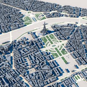 Cityscape Paris France