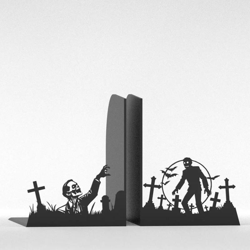 Zombie Bookends