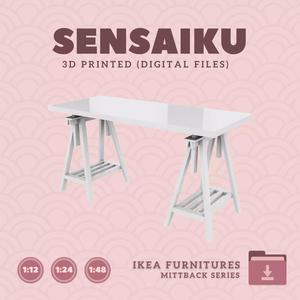1 MITTBACK  LAGKAPTEN Desk Mode 1 Dollhouse - IKEA - 3D Print