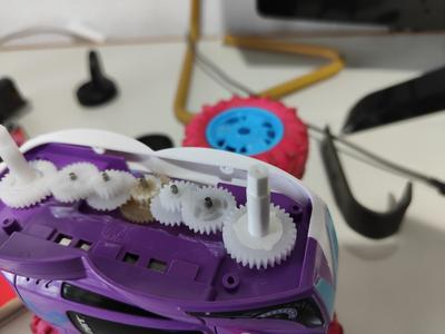 Exost 360 wheel axle