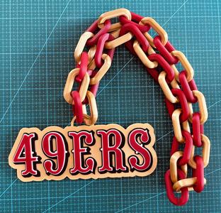 49ERS NFL CHAIN