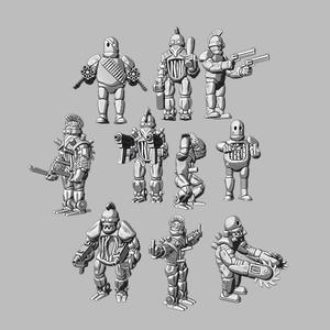 Big Robot Pack - Only for 9.99€! (32mm scale, scaleable)