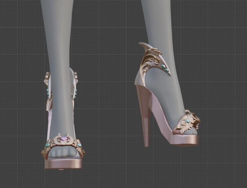 custom G1 shoes for C. a. Cupid Monster High / Ever After High