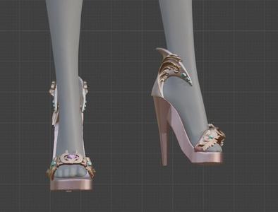 custom G1 shoes for C. a. Cupid Monster High / Ever After High