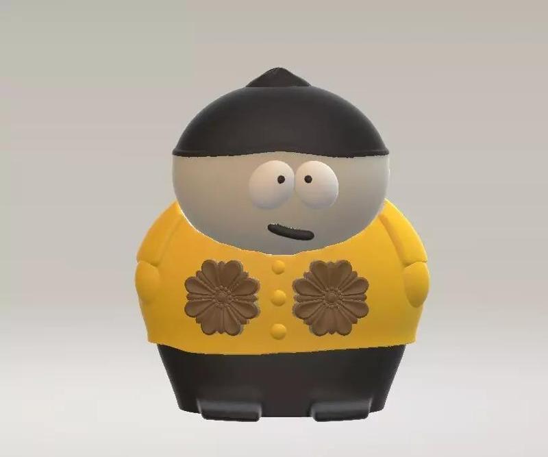 eric cartman toy 3d printable model