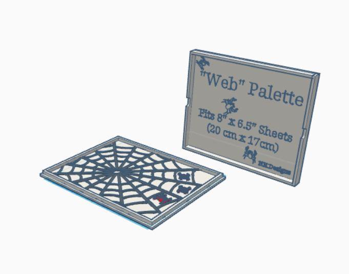 Spiderweb Wet Palette