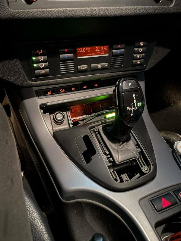 E53 shifter adapter for F10/F30/DCT shifter