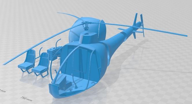 HAD1 T Helineo Printable Helicopter