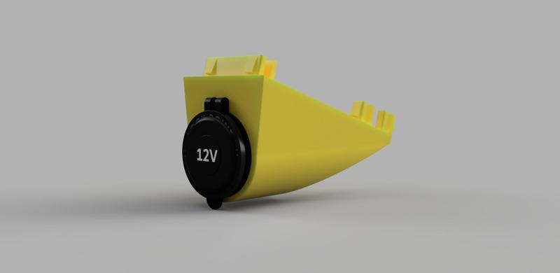 Ford Fiesta - 12V Connector for car trunk