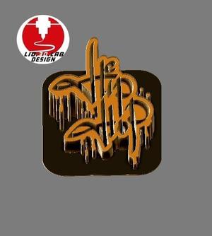 HIP HOP" 3D text graffiti