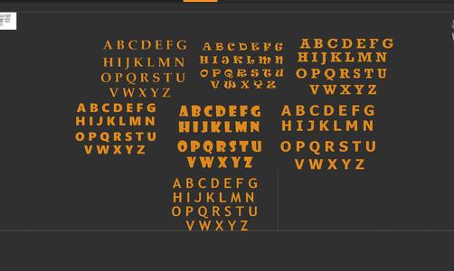 Alphabets  latter