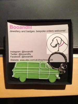 MK 1 Transit Van Keyring