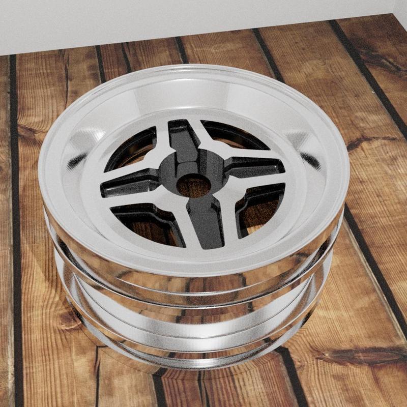 Ford RS style wheel FOR TAMIYA MF-01X